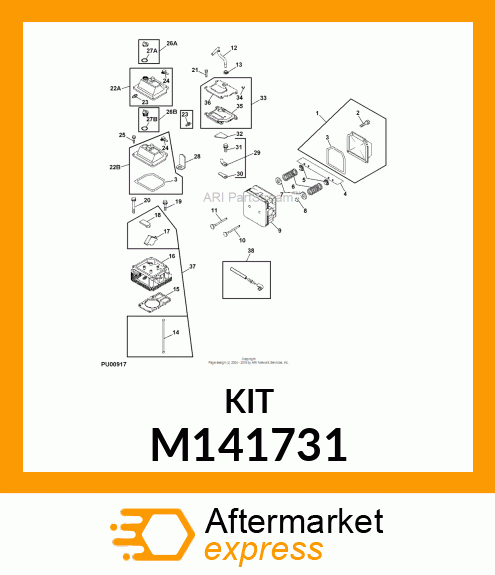 GASKET, CYLINDER HEAD M141731