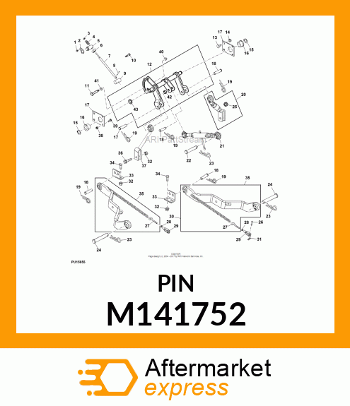 PIVOT, DEPTH STOP (PAINTED) M141752