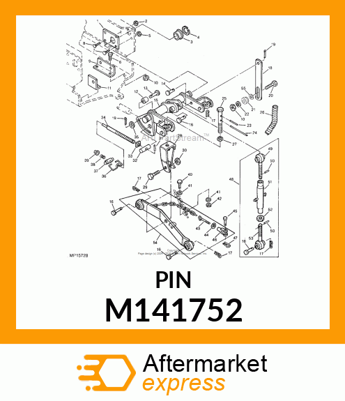 PIVOT, DEPTH STOP (PAINTED) M141752