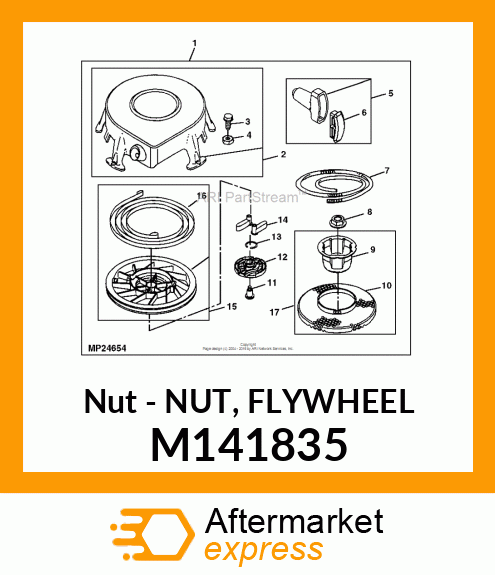 Nut M141835