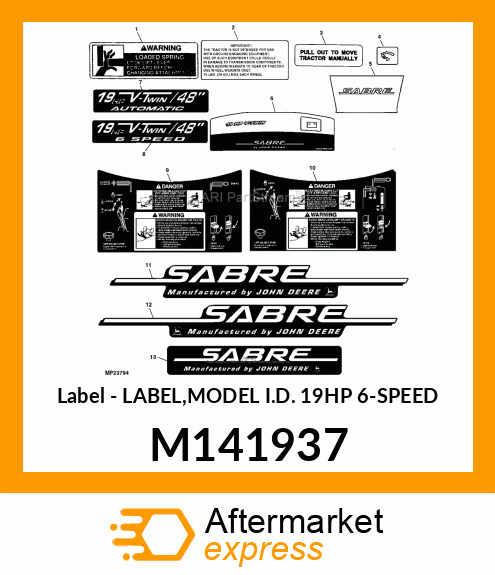 Label M141937