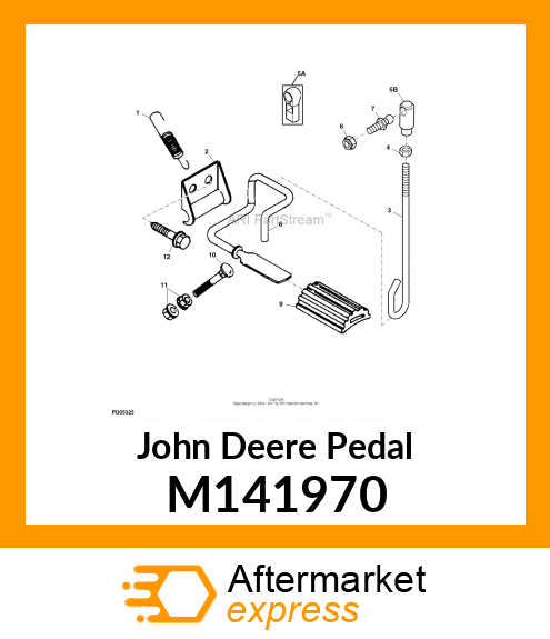 PEDAL, THROTTLE M141970