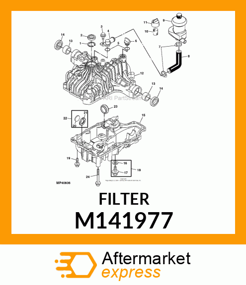 FILTER, FOAM (40 PPI) M141977