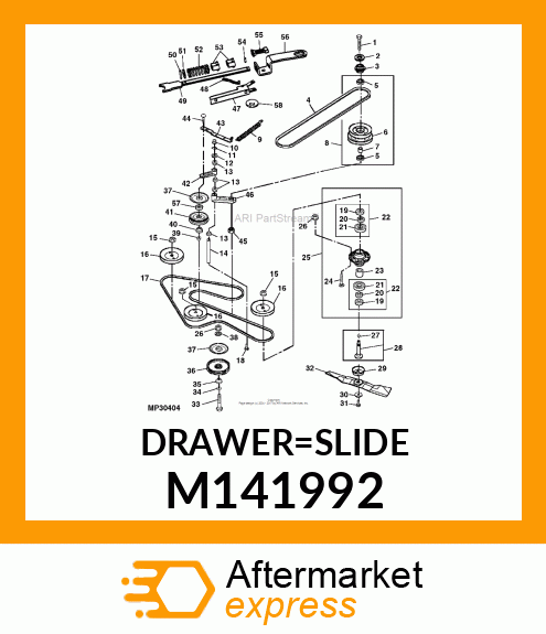 Drawer Slide M141992