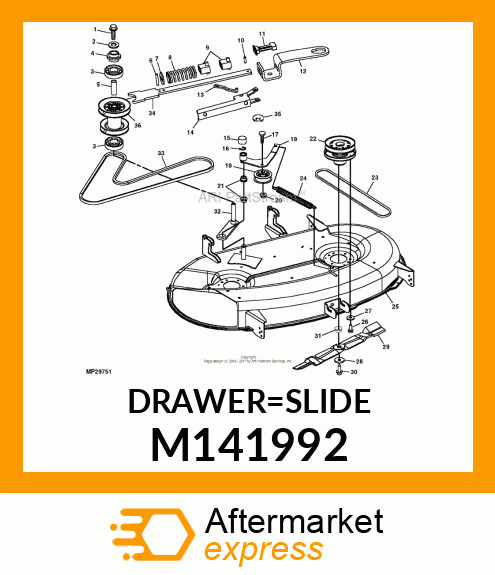 Drawer Slide M141992