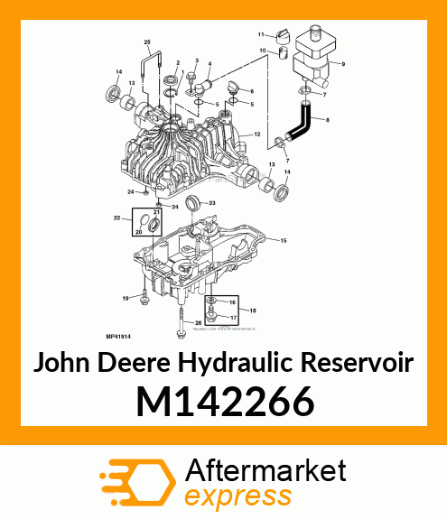 TANK, TRANS OIL RESERVOIR M142266