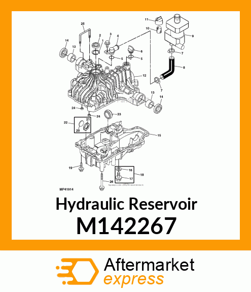 Hydraulic Reservoir M142267