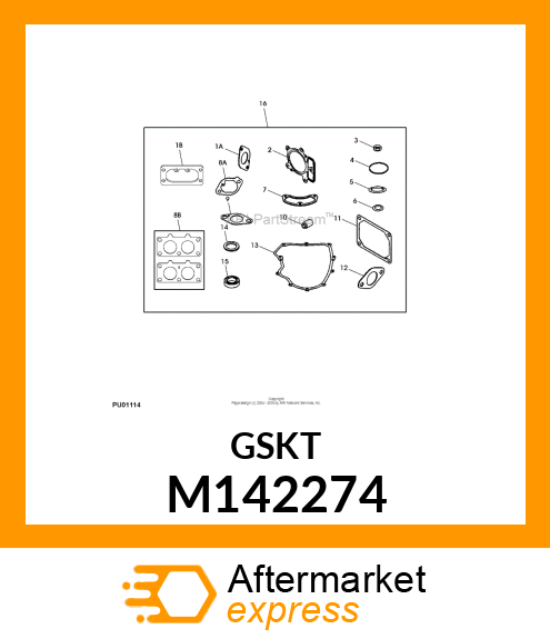 GASKET, CYLINDER HEAD M142274