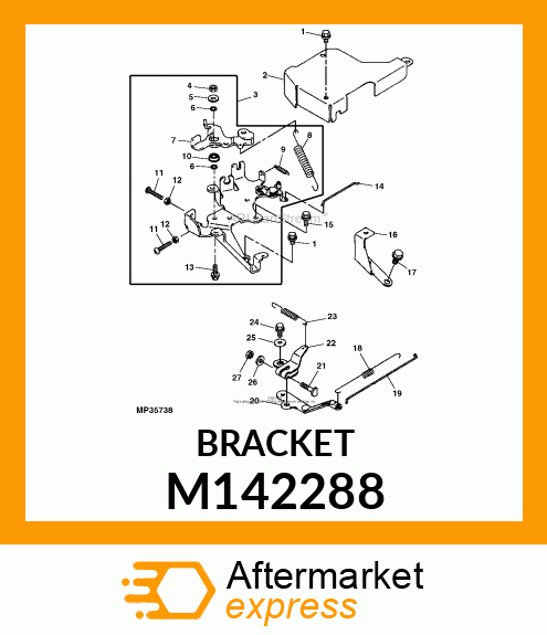 BRACKET M142288