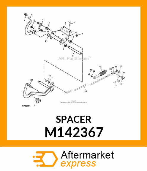 BEARING, FLANGED M142367