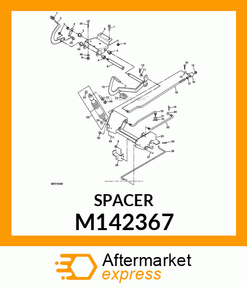 BEARING, FLANGED M142367