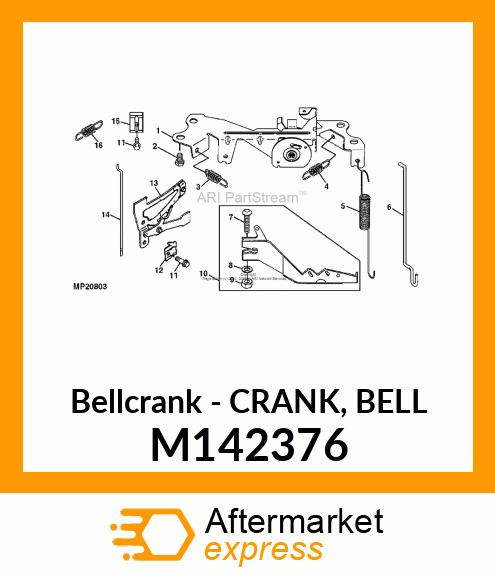 Bellcrank M142376