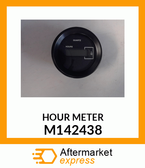 HOUR METER, HOURMETER, 12V ROUNDLC M142438