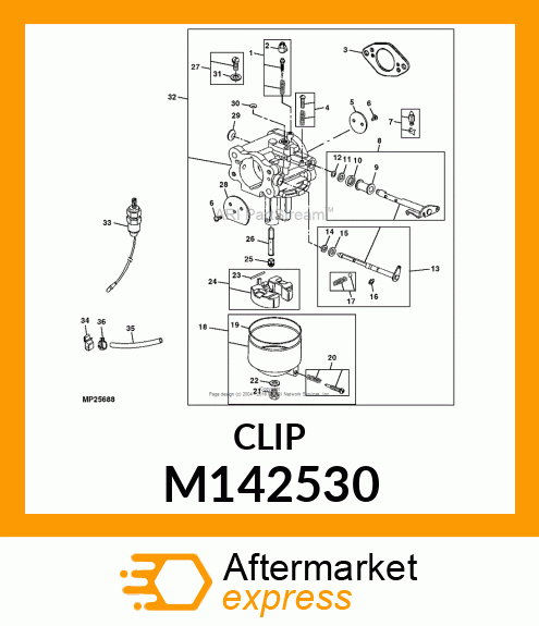 Clip M142530