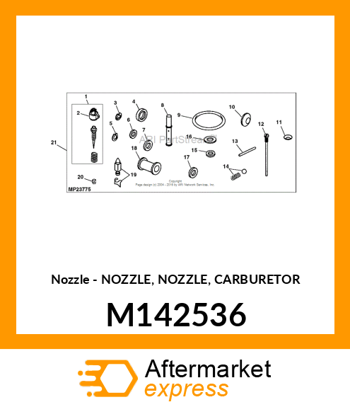 Nozzle M142536