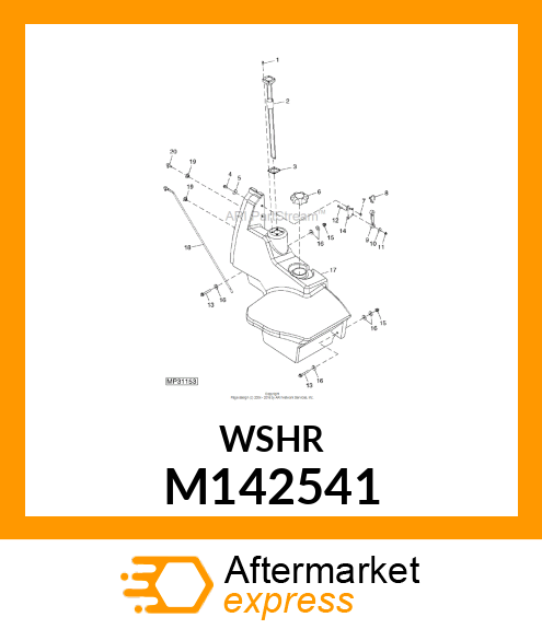 WASHER M142541