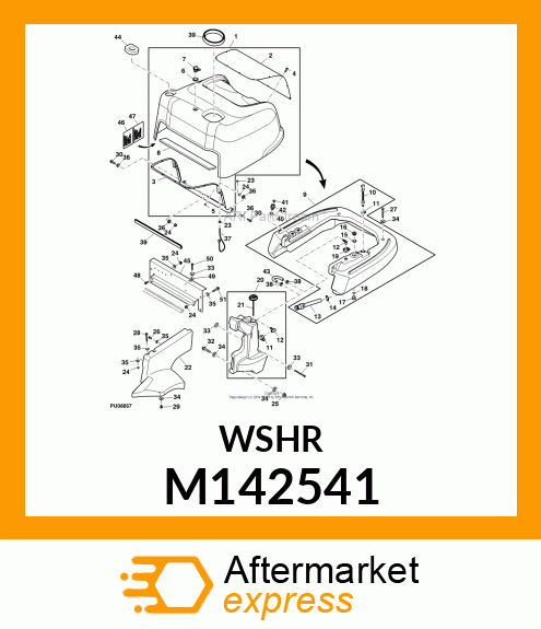 WASHER M142541