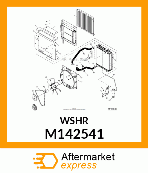 WASHER M142541