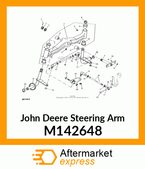 ARM, STEERING M142648