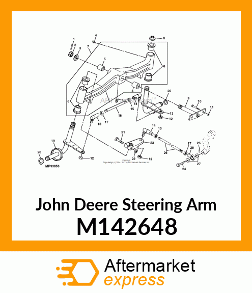 ARM, STEERING M142648