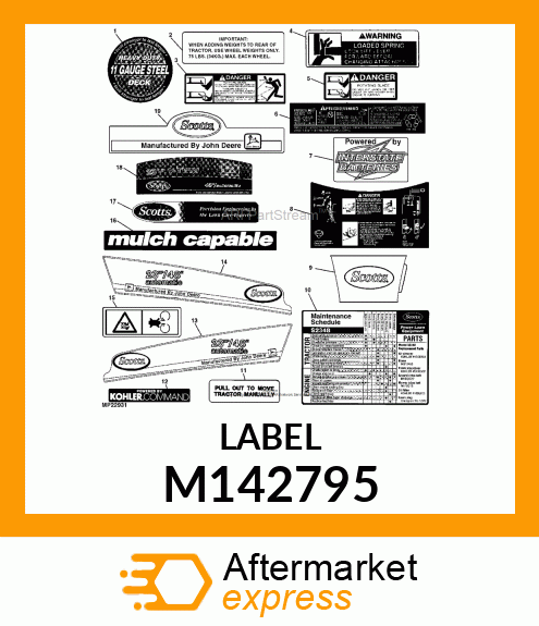 Label M142795