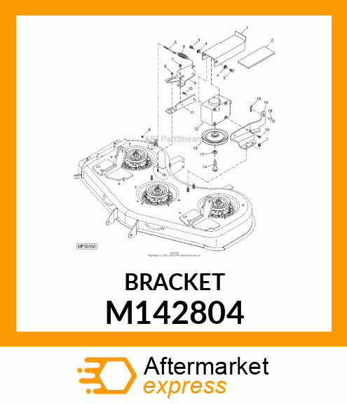 BRACKET, IDLER M142804