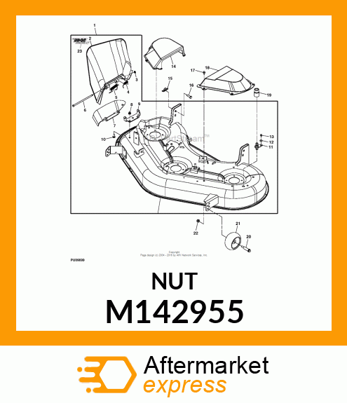 LOCK NUT M142955