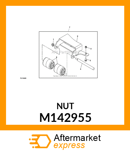 LOCK NUT M142955