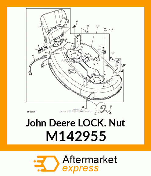 LOCK NUT M142955