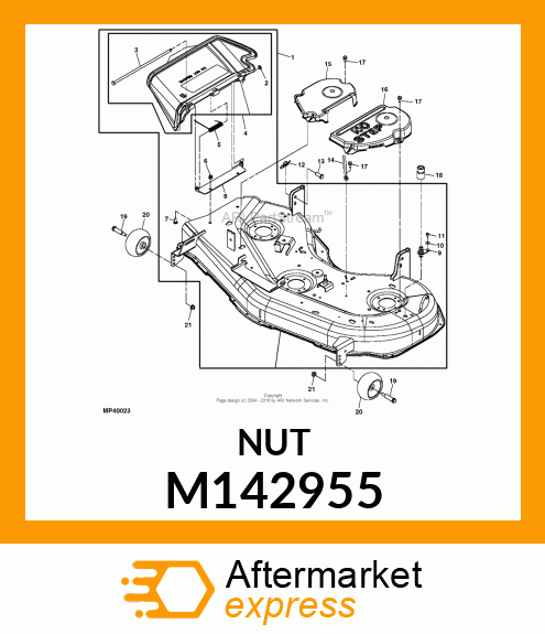 LOCK NUT M142955