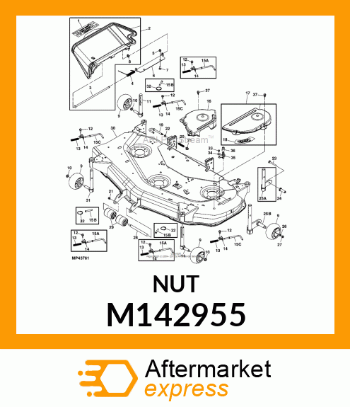 LOCK NUT M142955