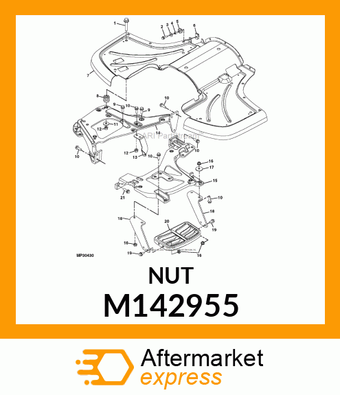 LOCK NUT M142955