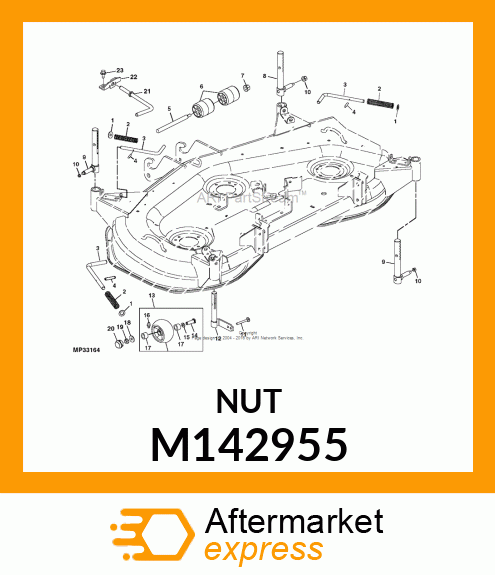 LOCK NUT M142955