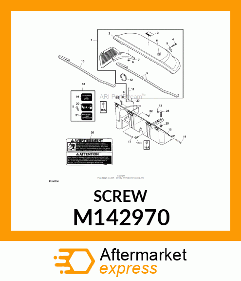 BOLT M142970