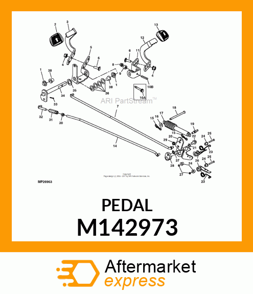 Pedal M142973