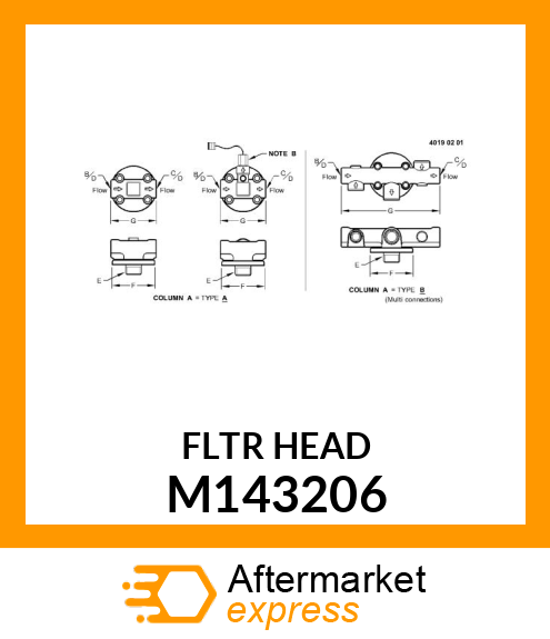 HEAD, FILTER M143206