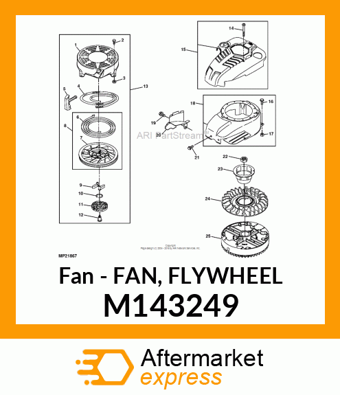 Fan M143249