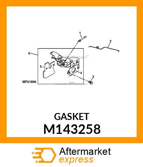 GASKET, INTAKE M143258