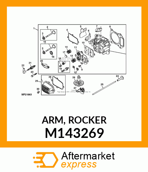 ARM, ROCKER M143269