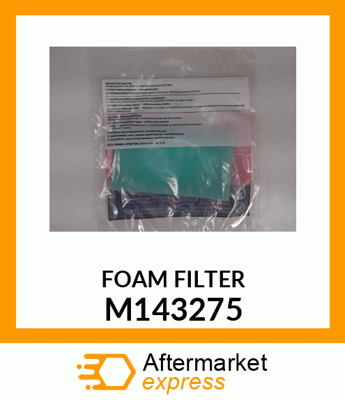 FILTER, PRE M143275