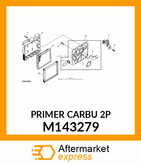 PRIMER, CARBURETOR M143279