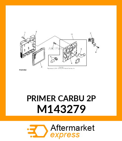 PRIMER, CARBURETOR M143279