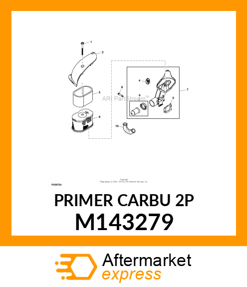 PRIMER, CARBURETOR M143279