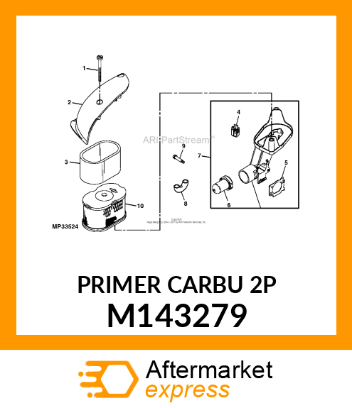 PRIMER, CARBURETOR M143279