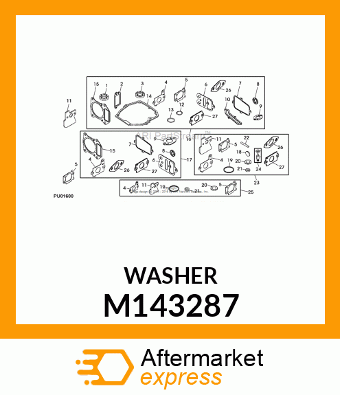 WASHER, SEALING M143287