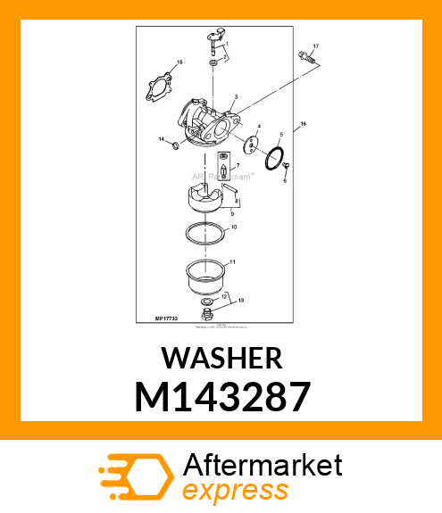 WASHER, SEALING M143287