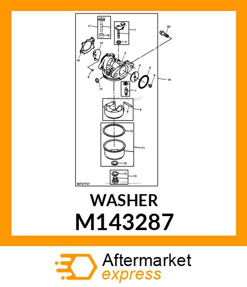 WASHER, SEALING M143287