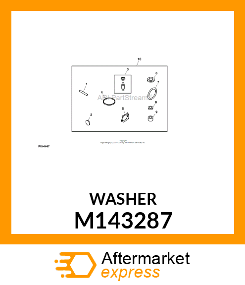 WASHER, SEALING M143287