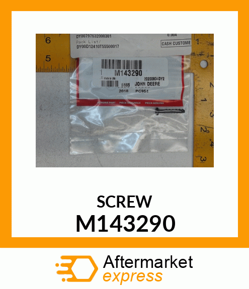 SCREW, BLOWER HOUSING COVER M143290