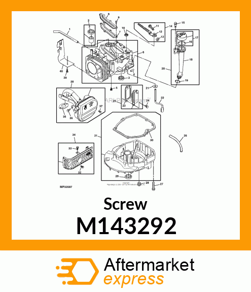 Screw M143292